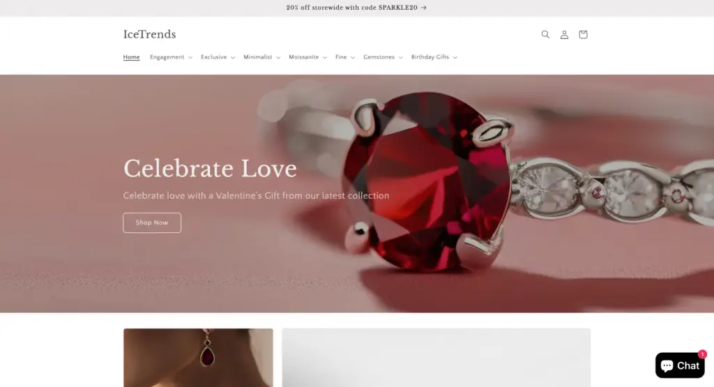 Ice Trends Jewelry Affiliate Program - homepage