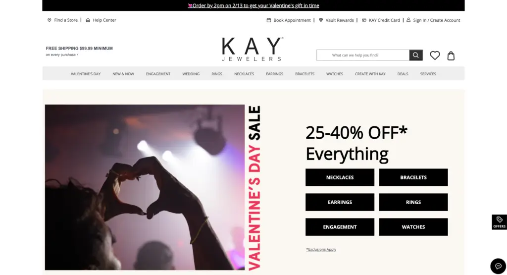 Kay Jewelers Jewelry Affiliate Program - homepage