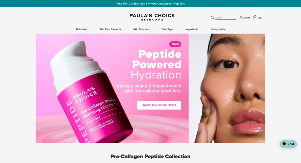 Paula’s Choice Skincare Affiliate Programs - homepage